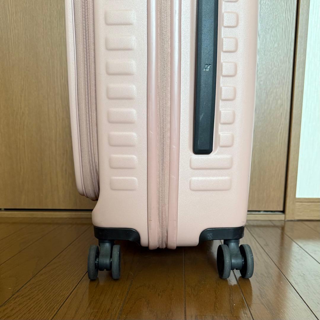 LOJEL ロジェール キューボ スーツケース CUBO 全面開き　ローズピンク
