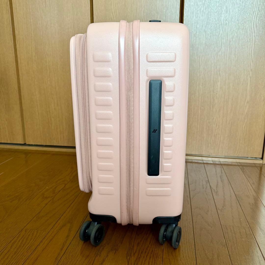 LOJEL ロジェール キューボ スーツケース CUBO 全面開き　ローズピンク