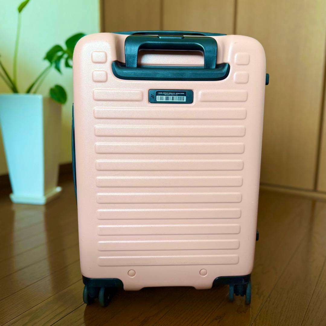 LOJEL ロジェール キューボ スーツケース CUBO 全面開き　ローズピンク
