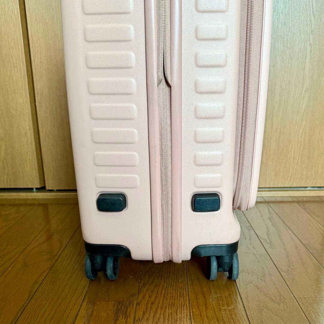 LOJEL ロジェール キューボ スーツケース CUBO 全面開き　ローズピンク