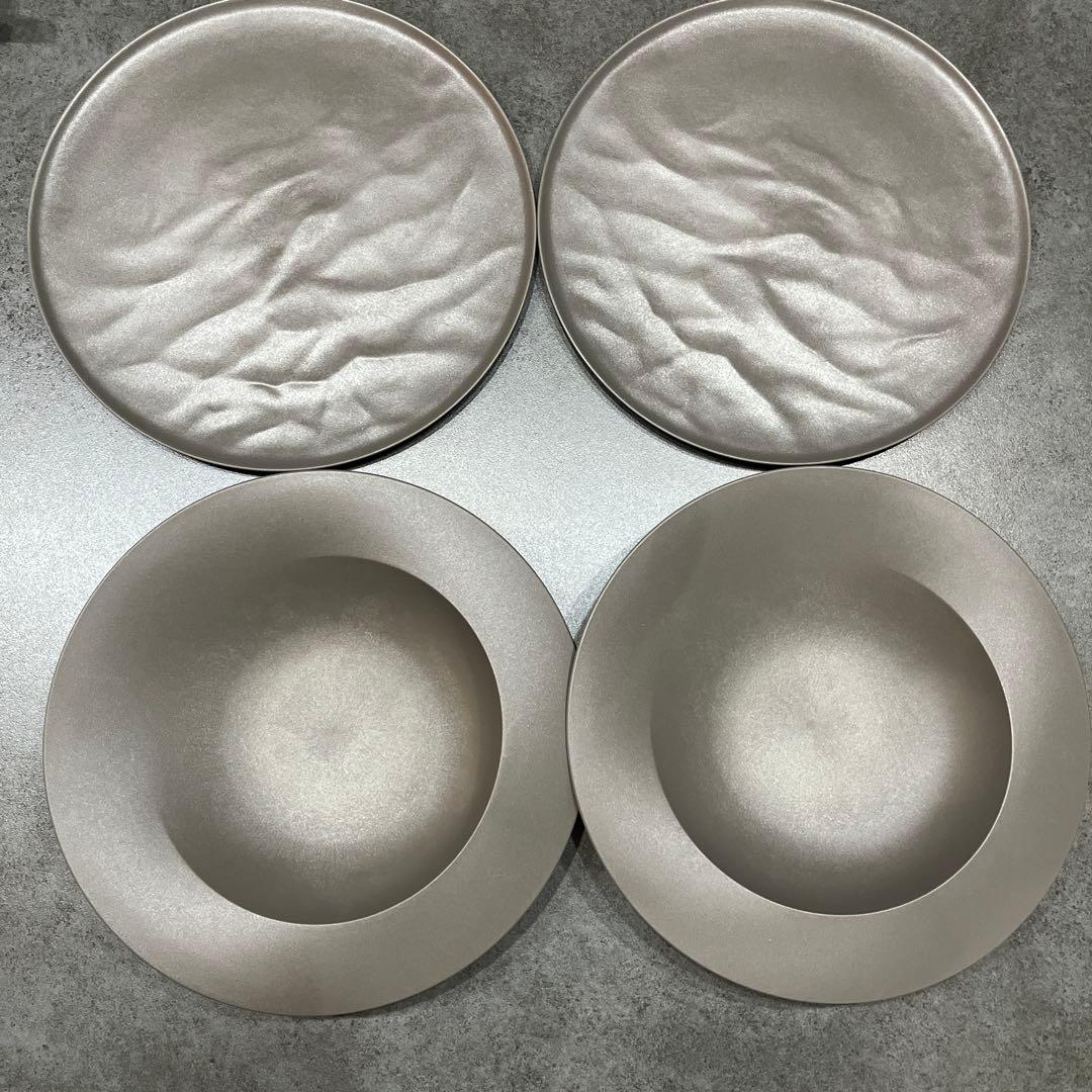 ARAS グレー 食器セット　未使用品　エイラス