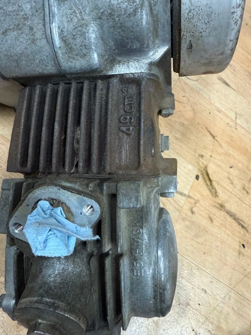 シャリー 純正エンジン　送料込み　4ミニ 12V カブ 三速