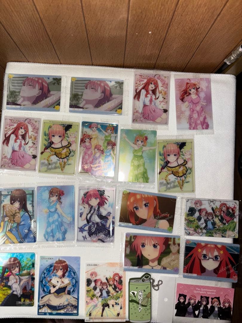 本日２１時まで値下げ☆五等分の花嫁カラー14巻14.5未開封＋三玖収納未使用近