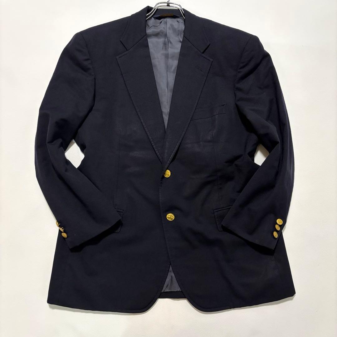 ブルックスブラザーズ 金ボタン 紺ブレ Mサイズ テーラードジャケット ネイビー