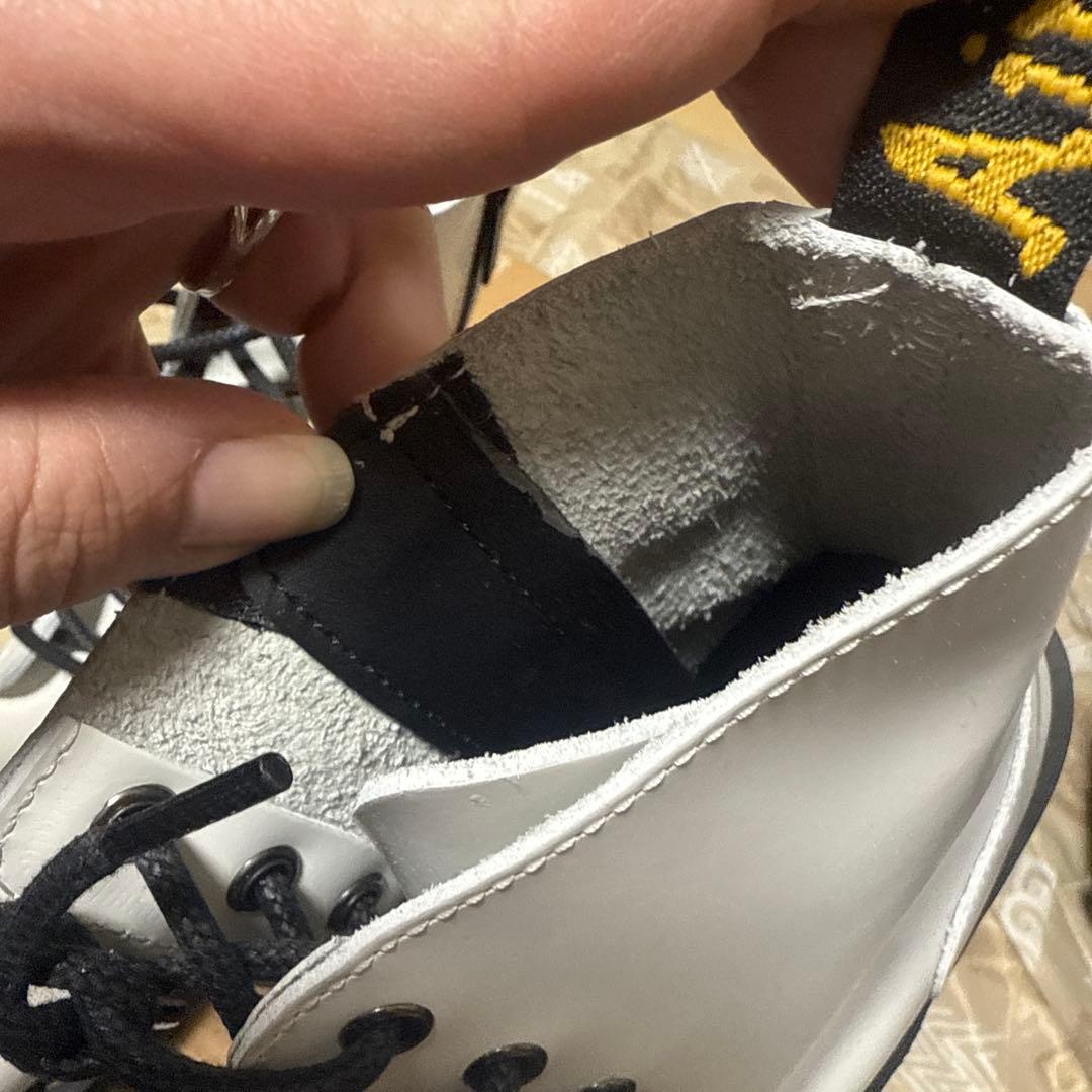 Dr.Martens ドクターマーチン JADON WHITE UK8 美品！