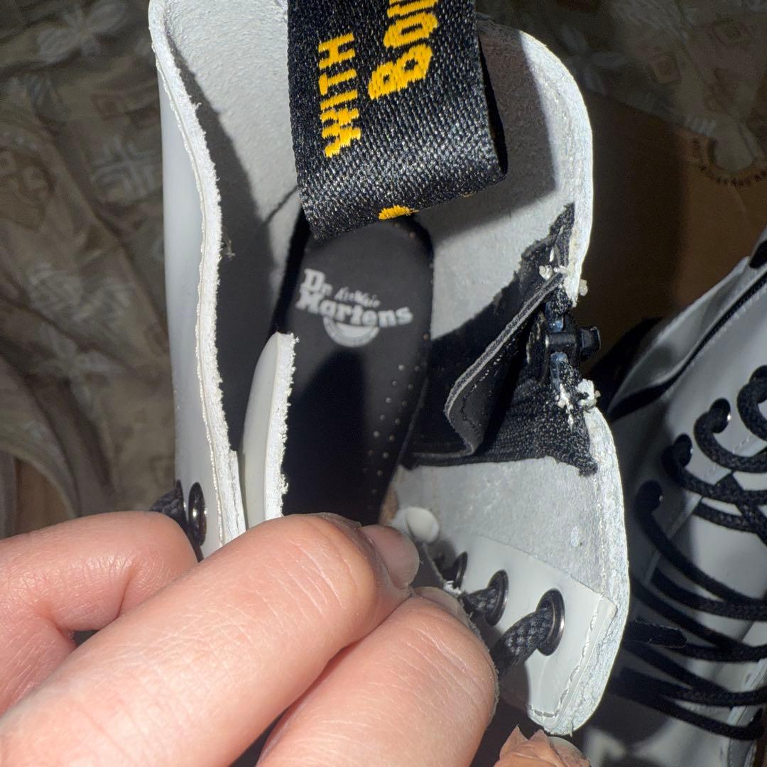 Dr.Martens ドクターマーチン JADON WHITE UK8 美品！