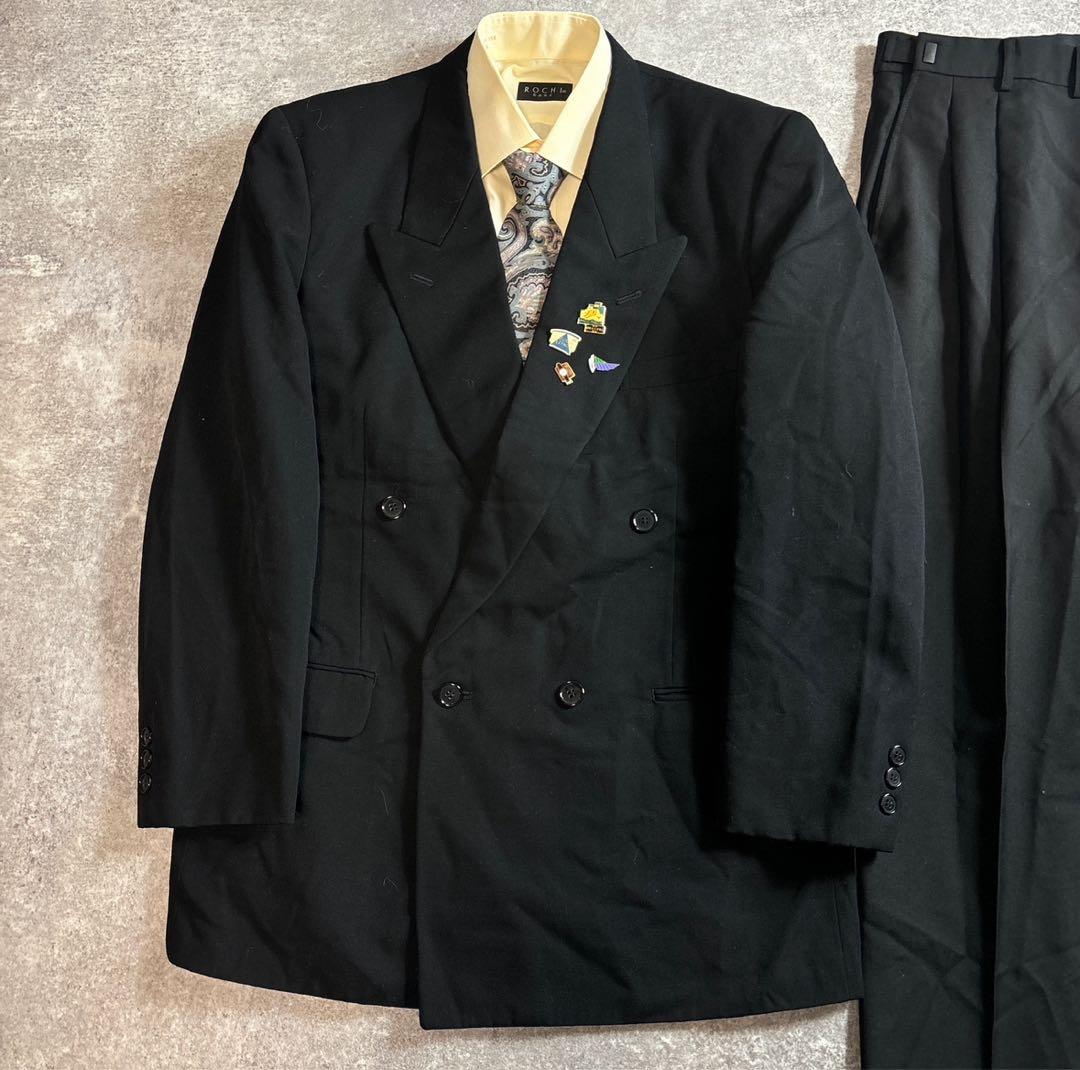 90s vintage レトロセットアップ スーツ ピンズ No.100