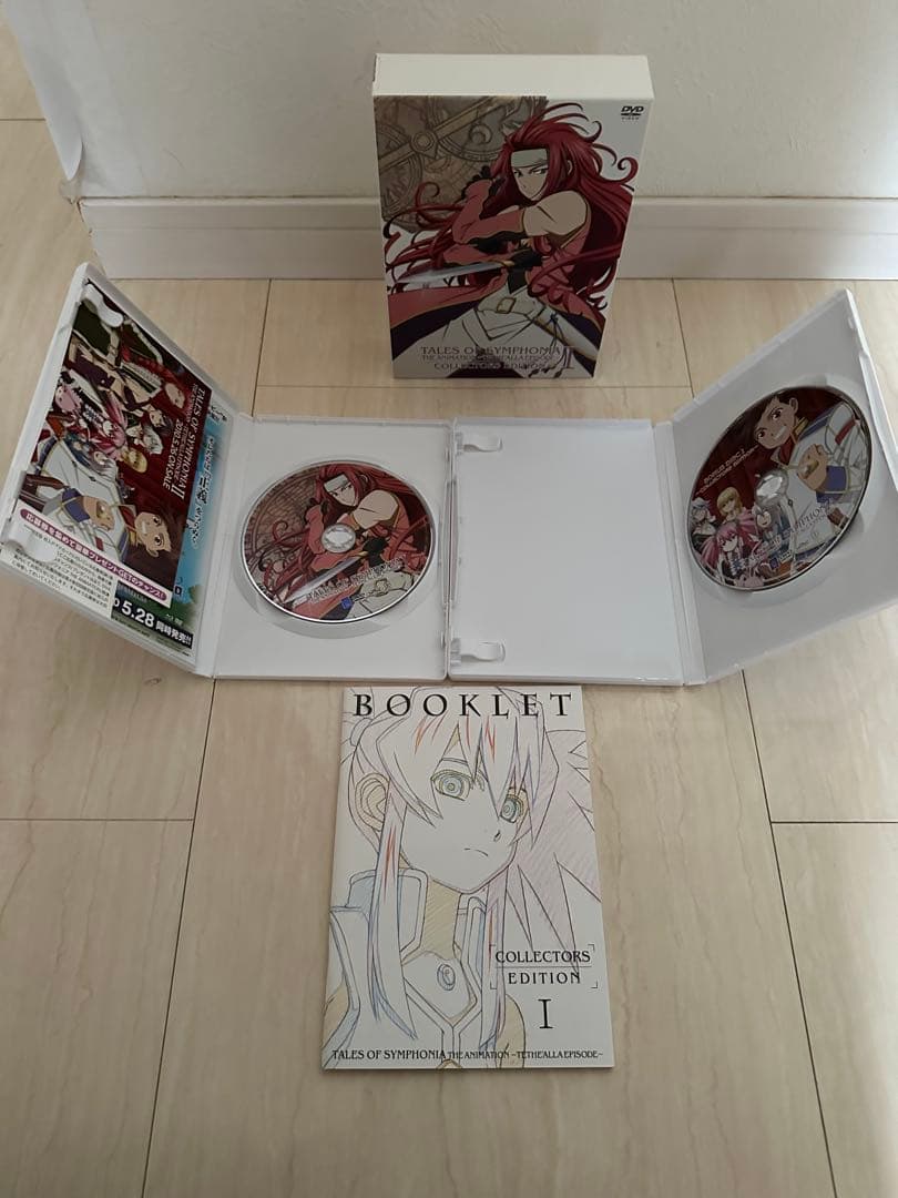 【全初回限定版】テイルズオブシンフォニア　DVD コレクターズエディション　全巻
