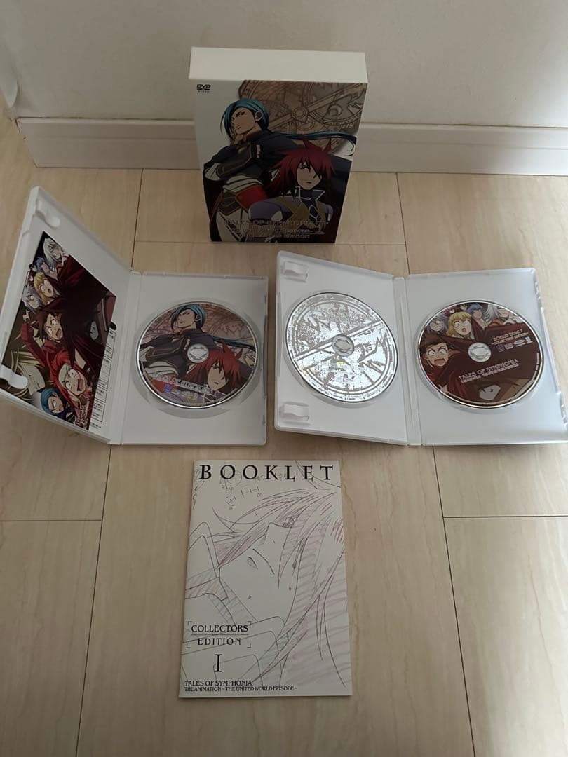【全初回限定版】テイルズオブシンフォニア　DVD コレクターズエディション　全巻