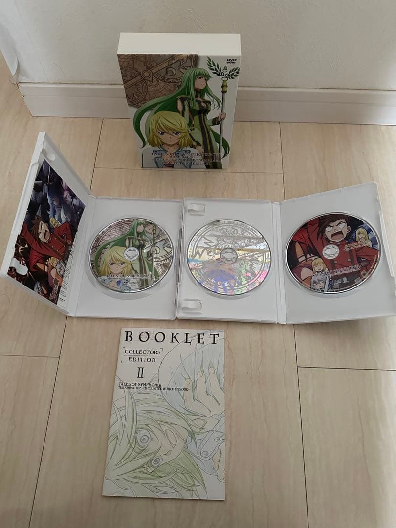 【全初回限定版】テイルズオブシンフォニア　DVD コレクターズエディション　全巻