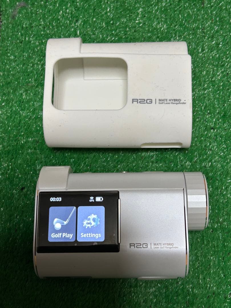R2G MATE HYBRID レーザー距離計測器 専用ケース付き WH
