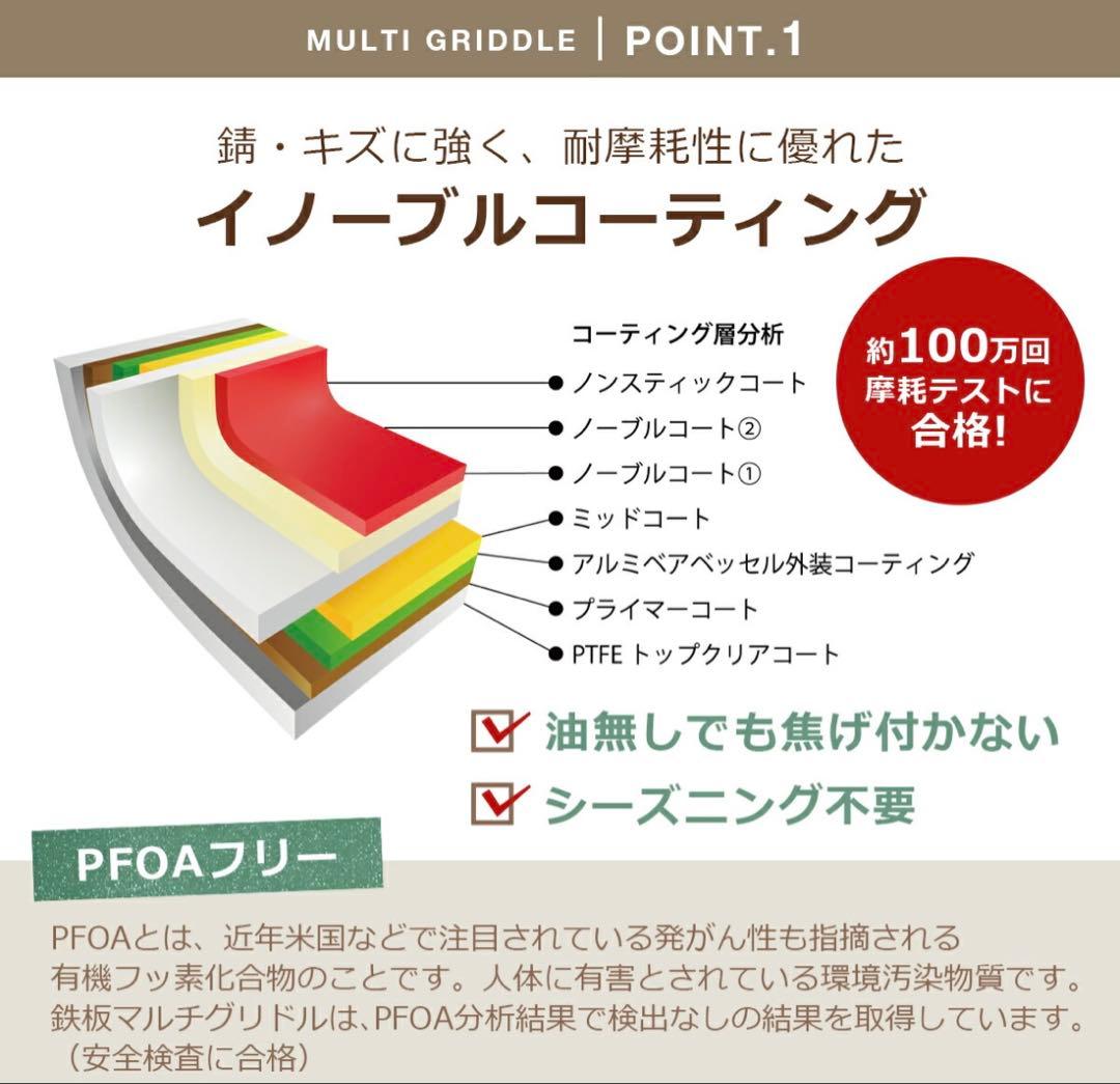 【超美品】正規品 専用ケース付き jhq JHQ マルチグリドル 33cm