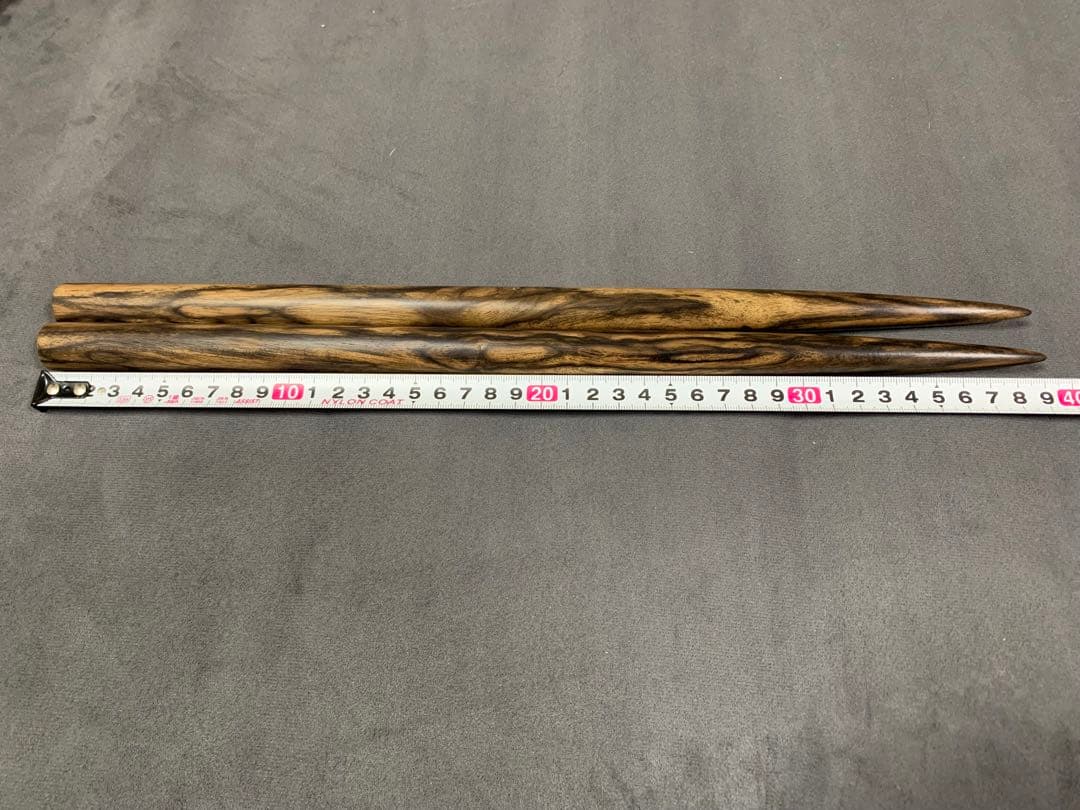 銘木マイバチ　黒柿