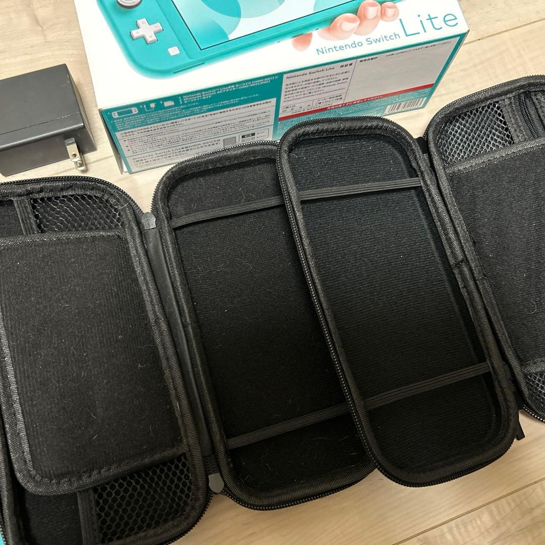 【動作品・付属品付き】 ニンテンドー Switch LITE ライト ターコイズ