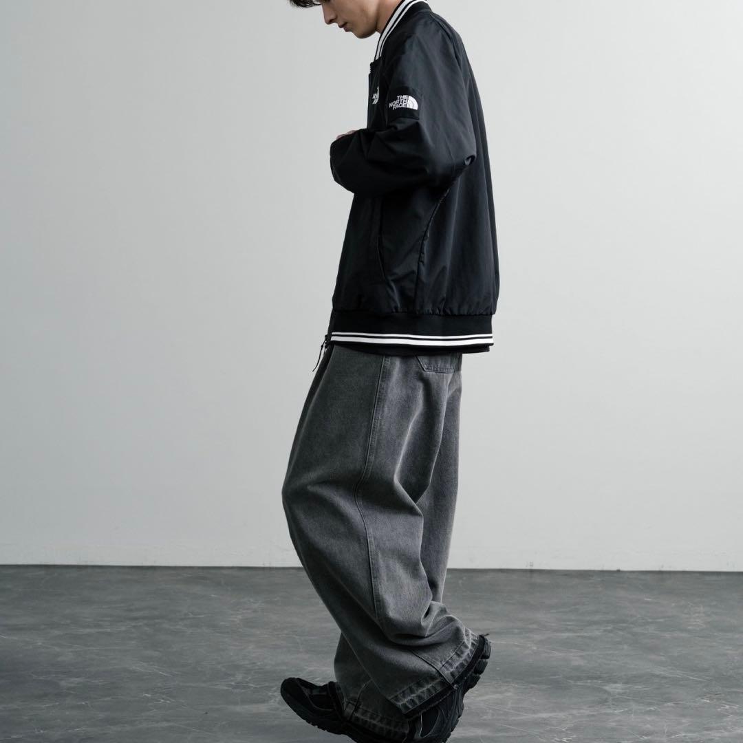 韓国限定 ノースフェイス ボンバージャケット 正規品　XL BLACK 黒