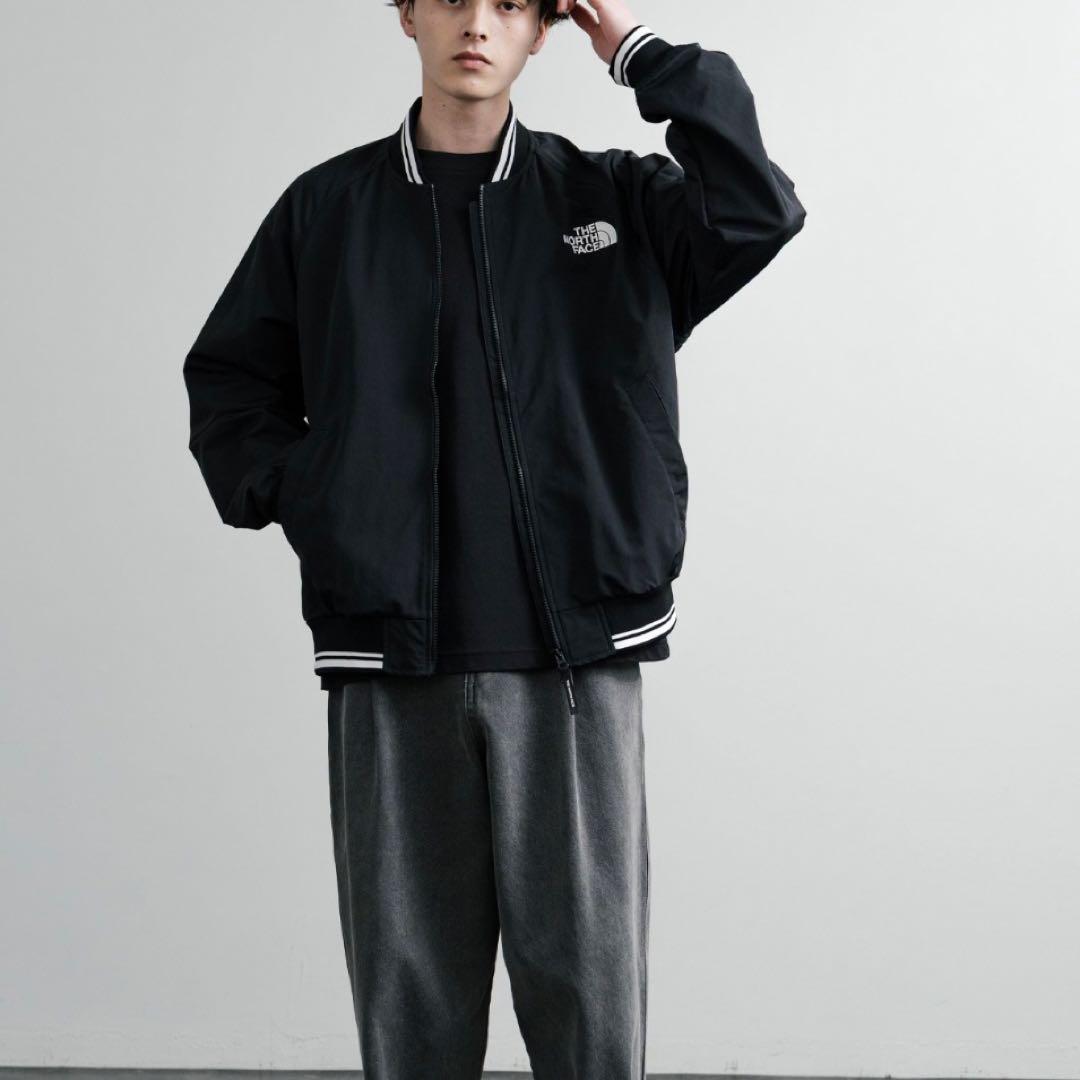 韓国限定 ノースフェイス ボンバージャケット 正規品　XL BLACK 黒