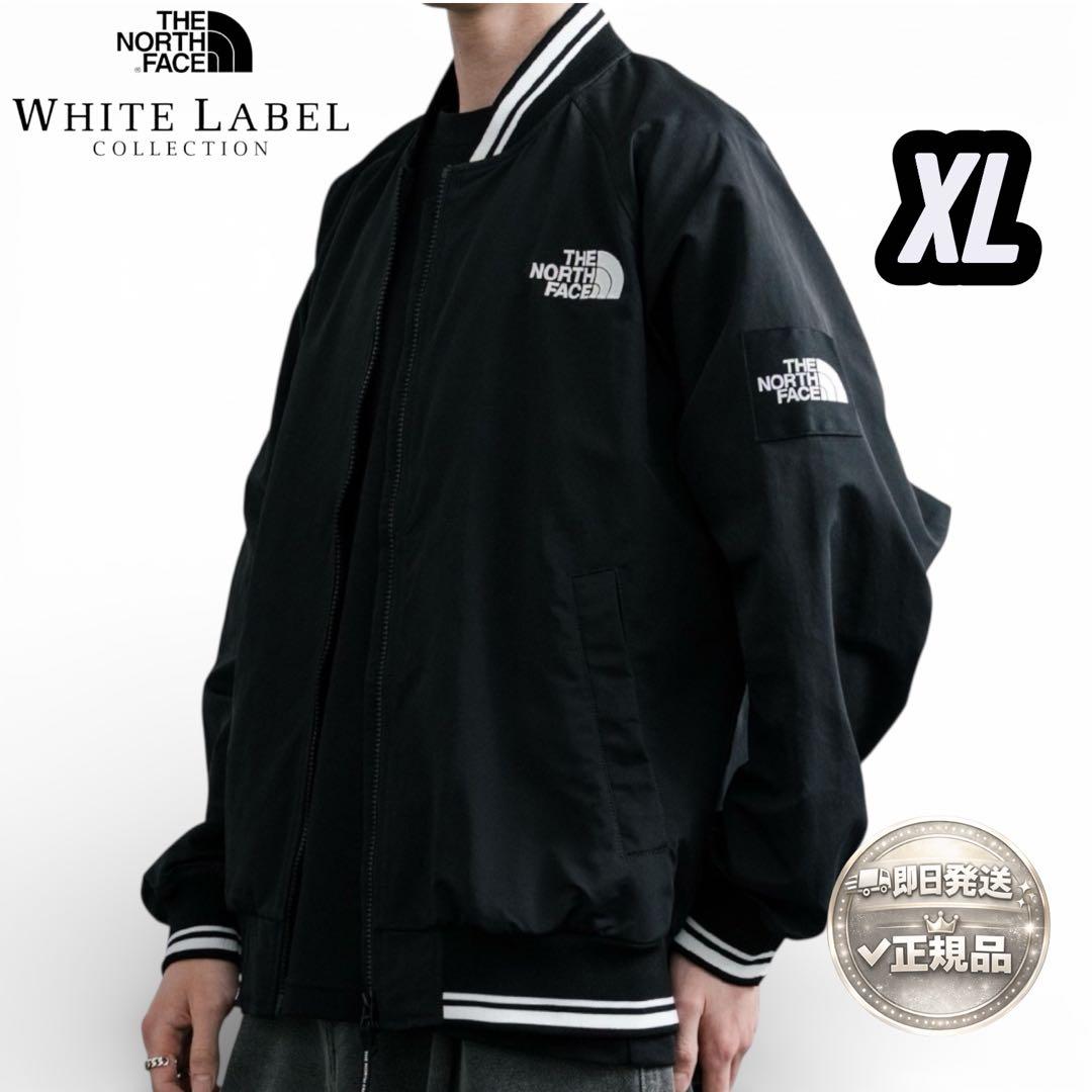 韓国限定 ノースフェイス ボンバージャケット 正規品　XL BLACK 黒