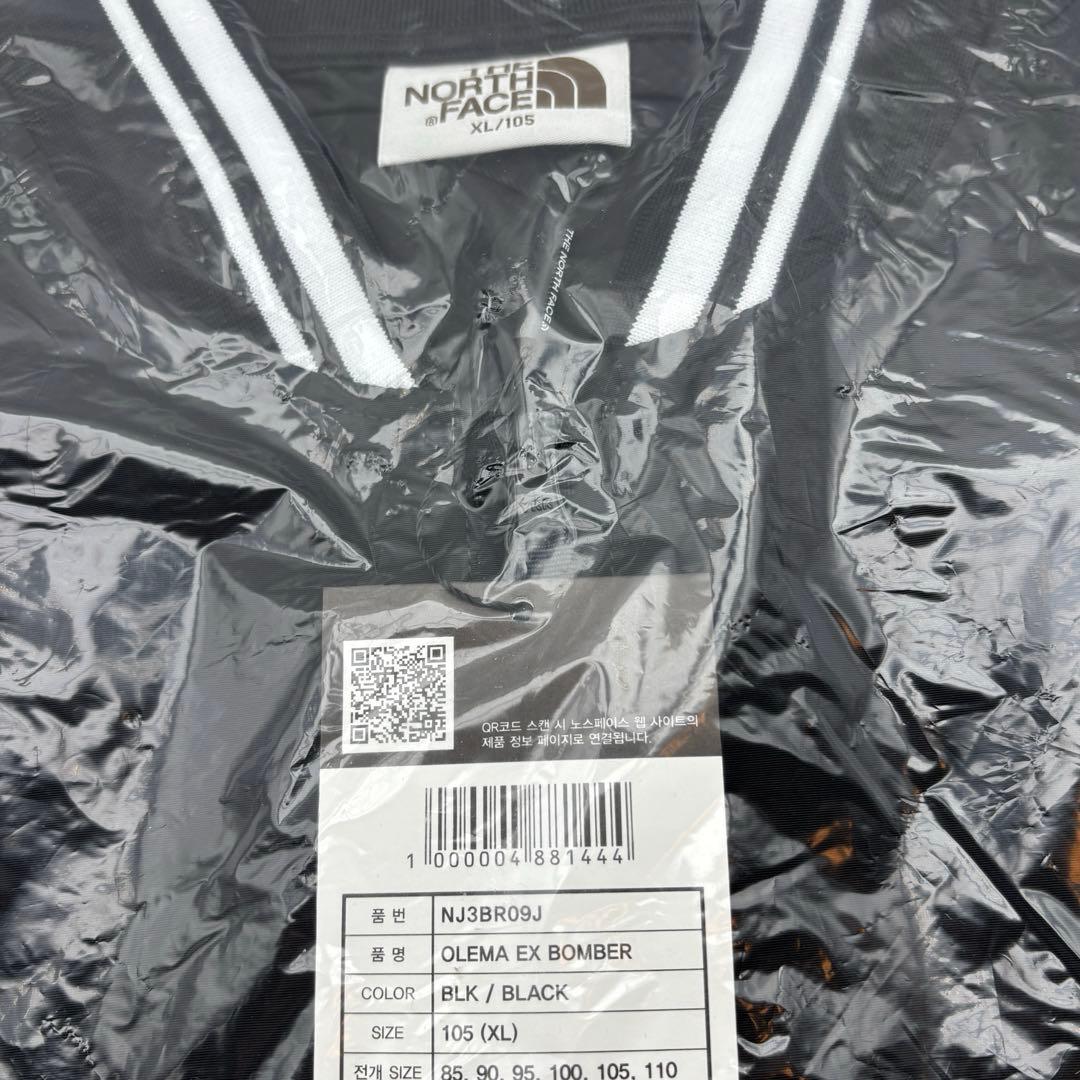 韓国限定 ノースフェイス ボンバージャケット 正規品　XL BLACK 黒