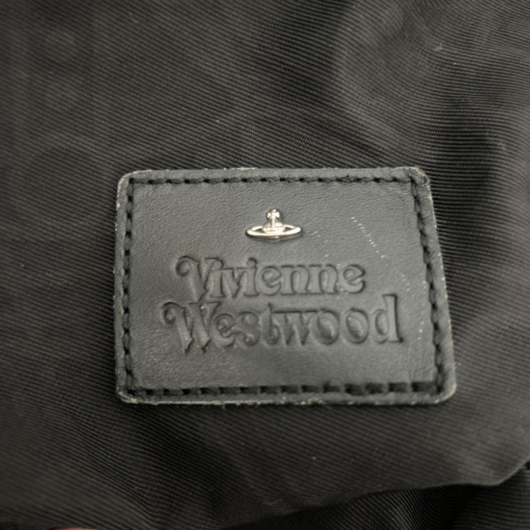 ヴィヴィアンウエストウッド♡ラインORBエンボス リュック オーブ 黒