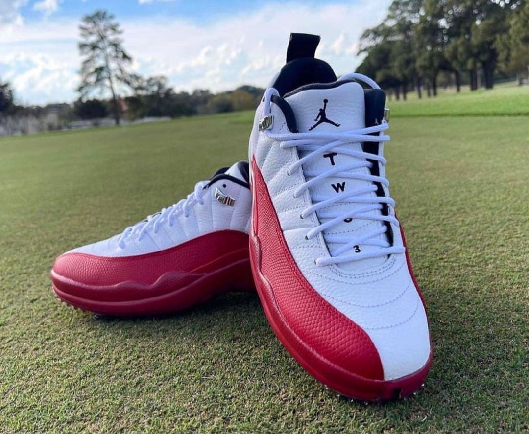 AIR jordan12 LOW GOLF チェリー