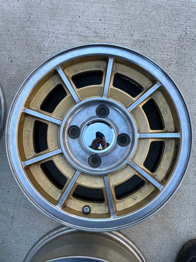 【SY】WEDS? PAZZLE 14インチ4H 114.3 +25 4本