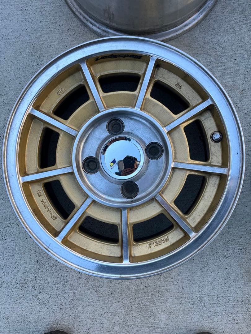 【SY】WEDS? PAZZLE 14インチ4H 114.3 +25 4本