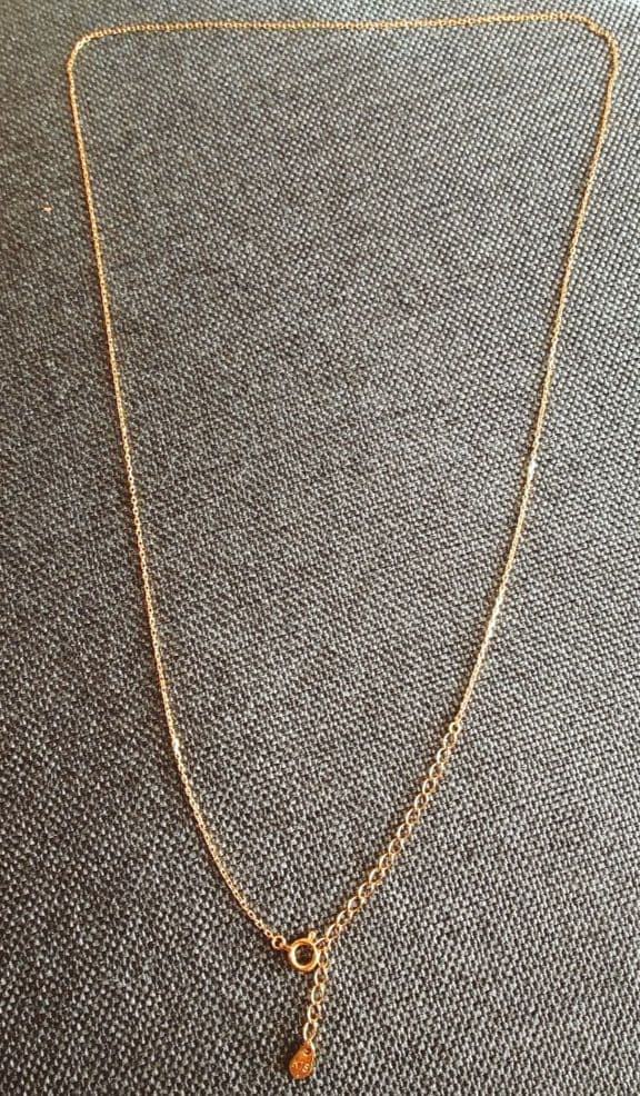 は*み様 K18ゴールドスクエアチェーンネックレス