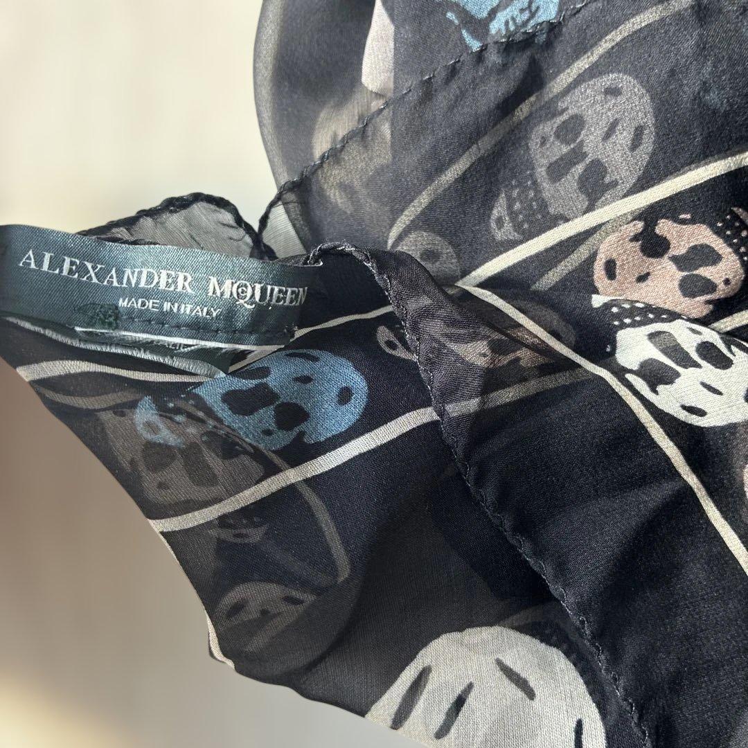 【極美品】Alexander McQueen スカーフ