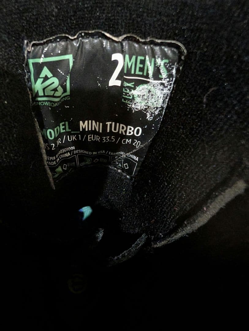 使用回数少め！　Ｋ２ キッズスノーボードセット　2023年購入
