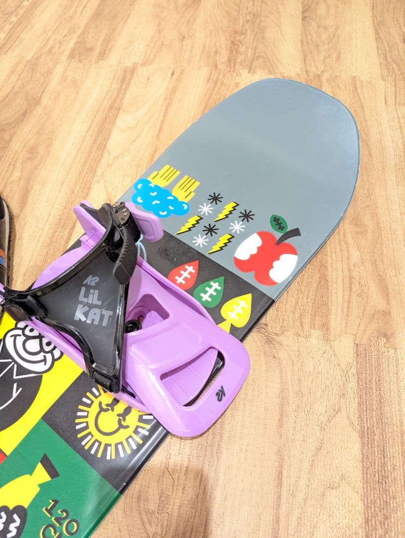 使用回数少め！　Ｋ２ キッズスノーボードセット　2023年購入