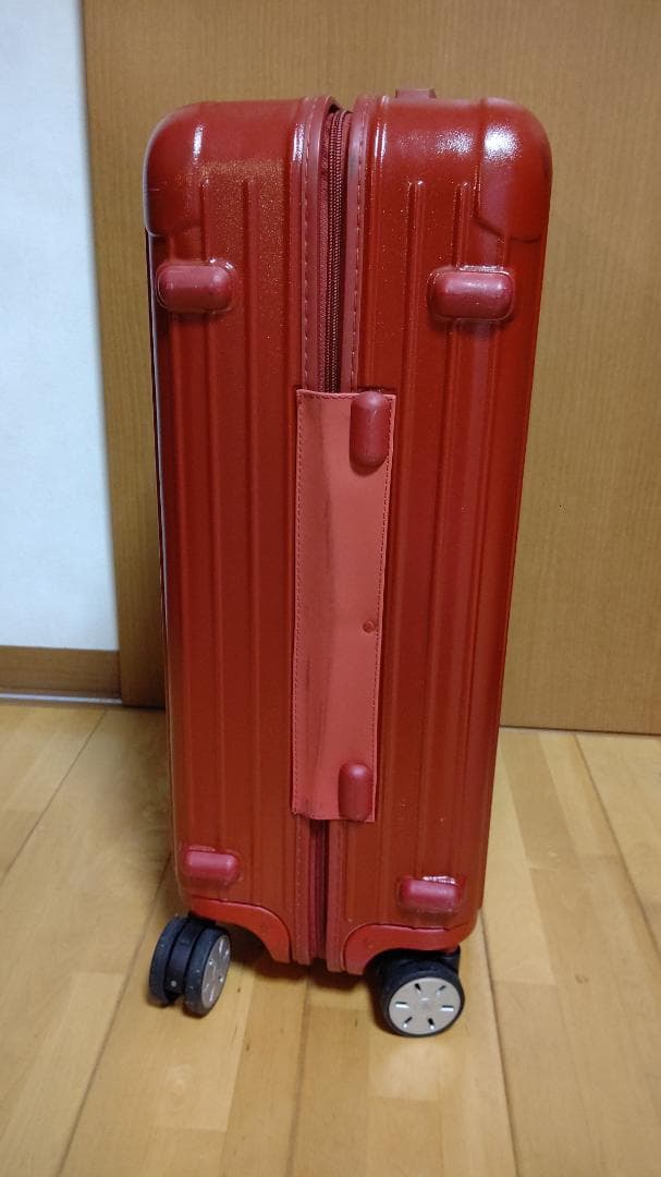 リモワ RIMOWA スーツケース 赤　4輪