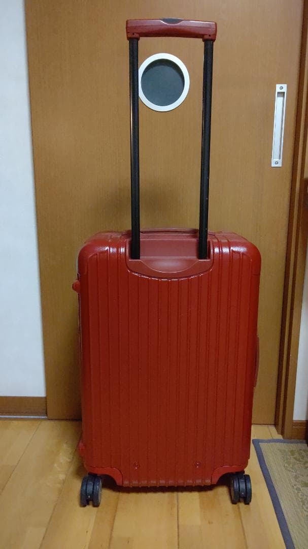 リモワ RIMOWA スーツケース 赤　4輪