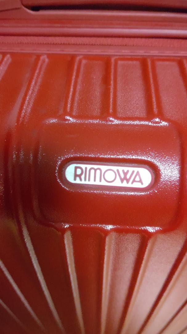 リモワ RIMOWA スーツケース 赤　4輪