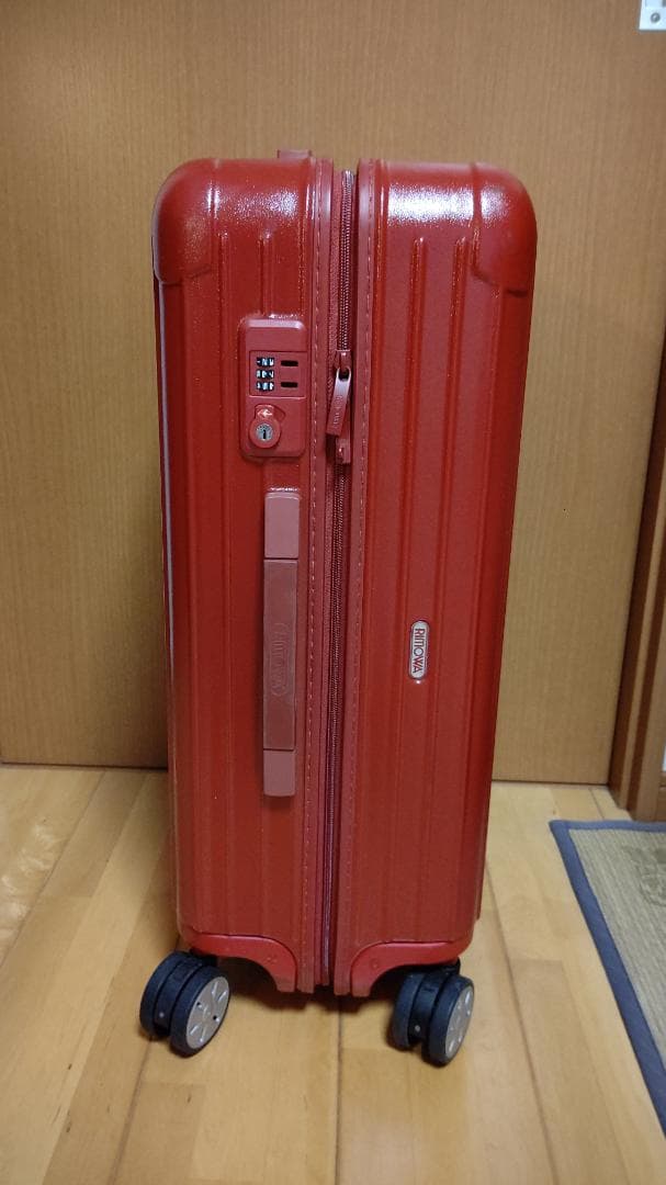 リモワ RIMOWA スーツケース 赤　4輪