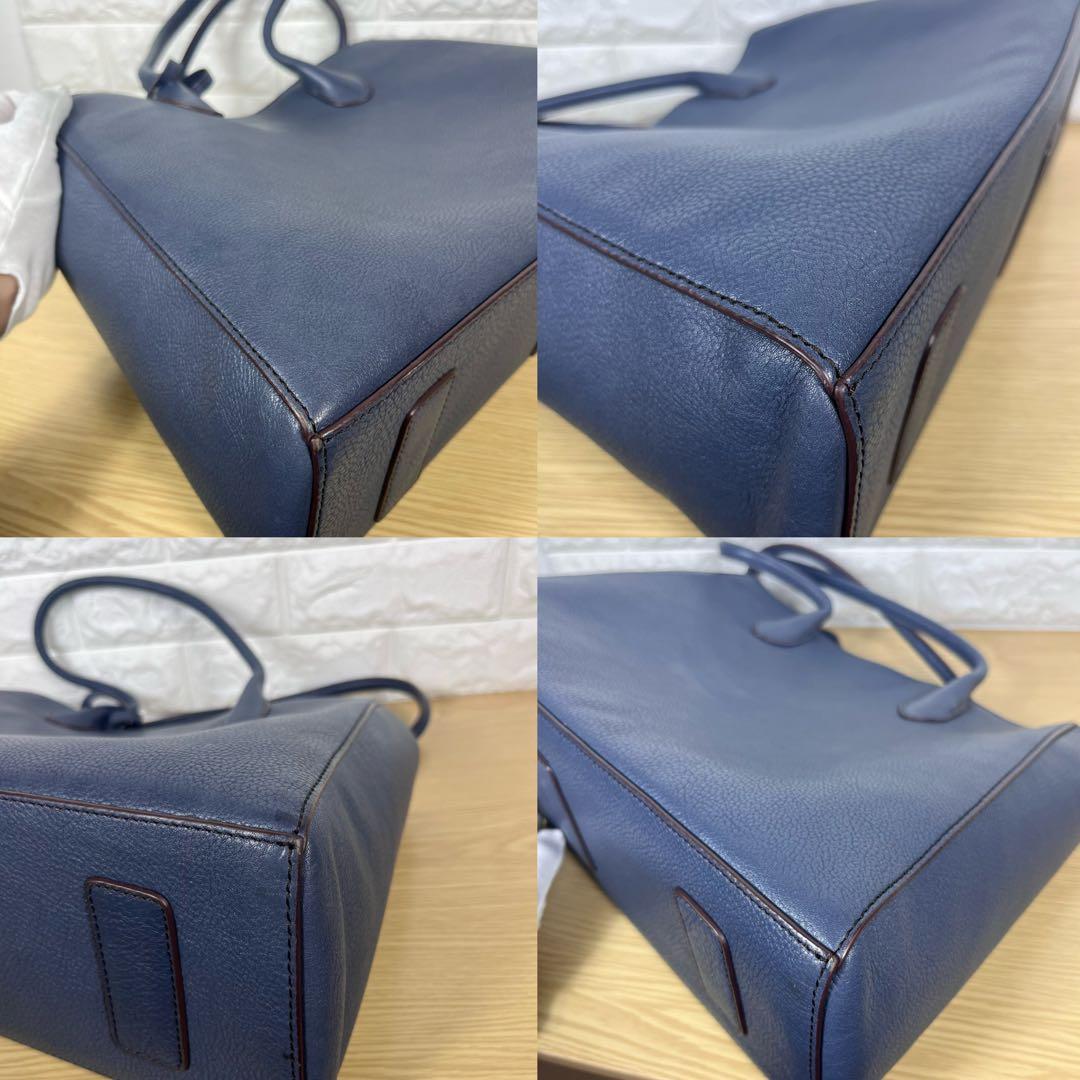 user_8f258690様　マザーハウス トートバッグ　レザー　本革　A4収納