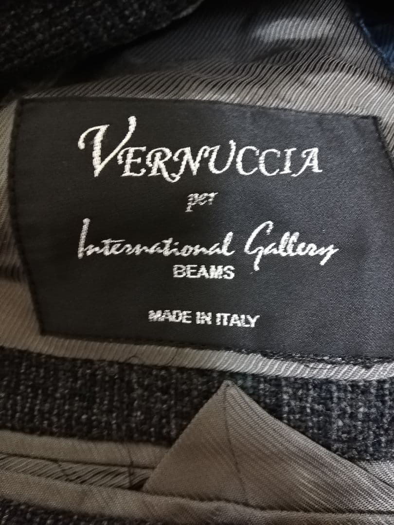 VERNUCCIA BEAMS 別注モヘア混テーラードジャケット