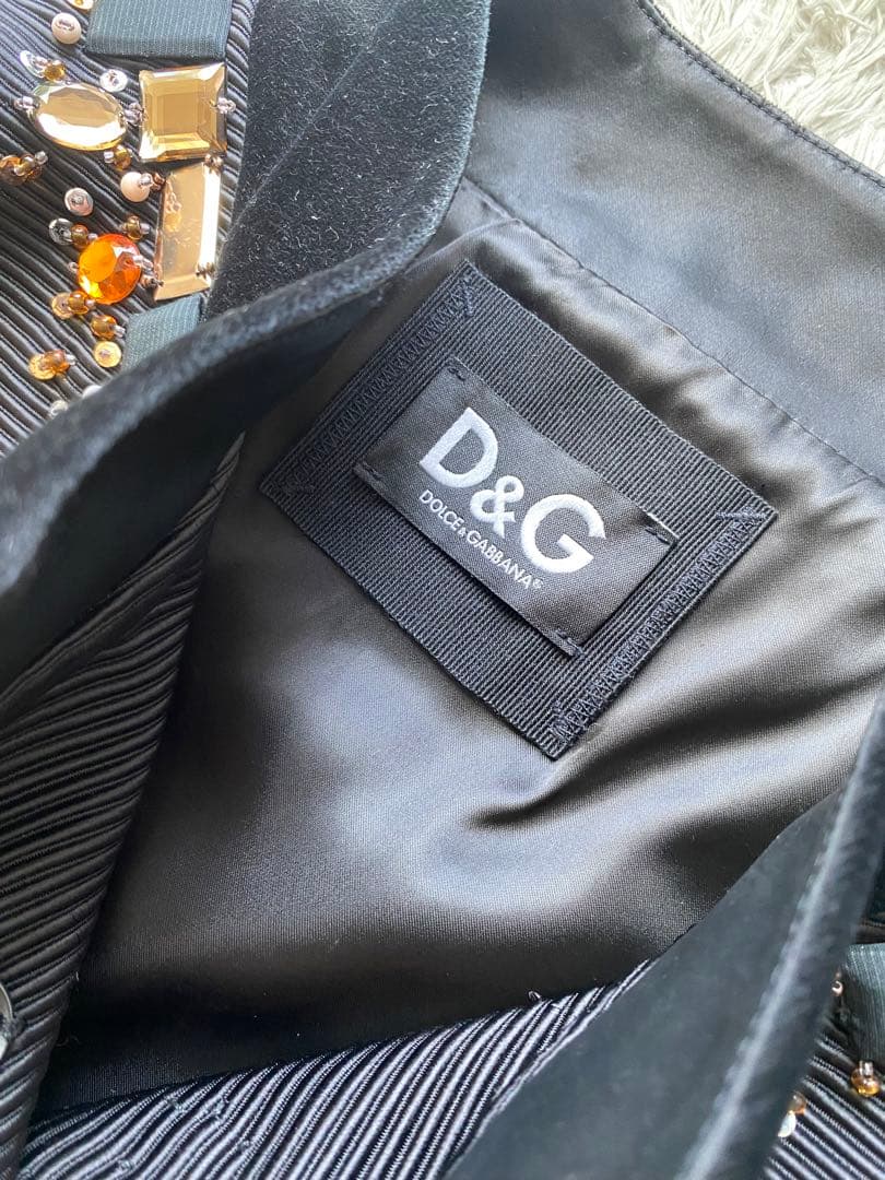 sahara　D&G DOLCE&GABBANA ノーカラー　ビジュー