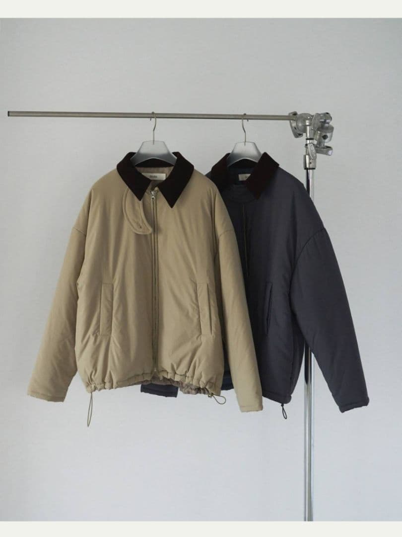 ジャケット・アウター anuke Velour Collar Blouzon
