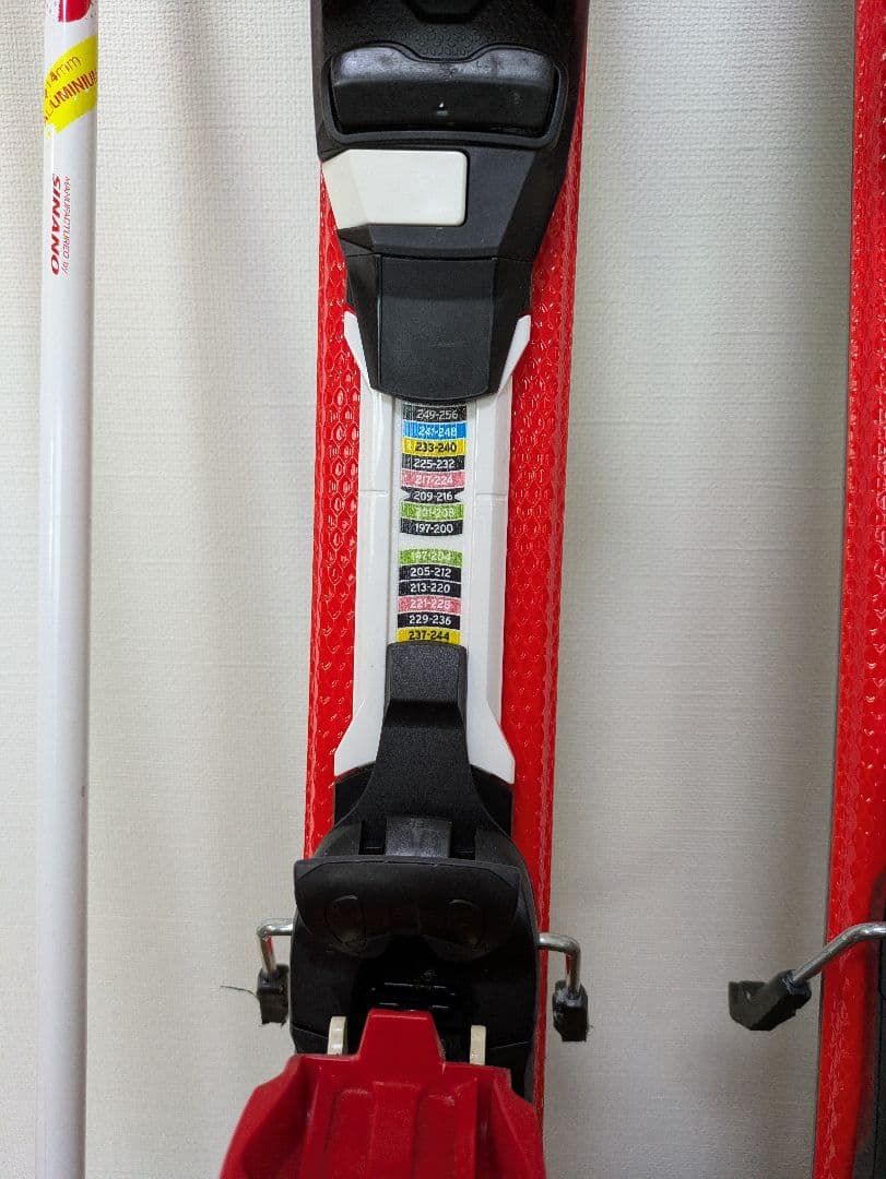 ATOMICスキー板120センチ 靴21センチ3点セット