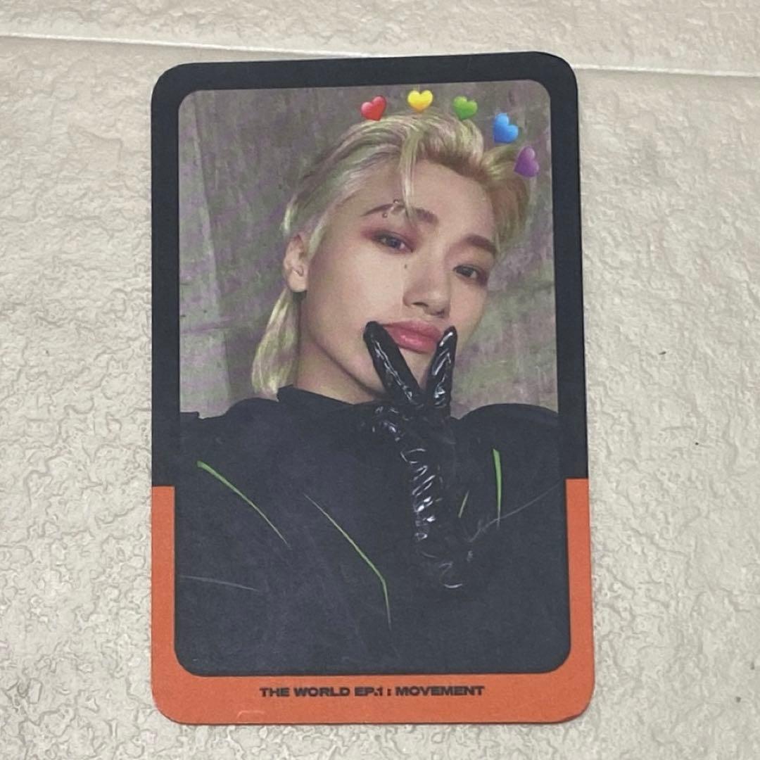 サン world ep.1 movement トレカ サノク　ateez