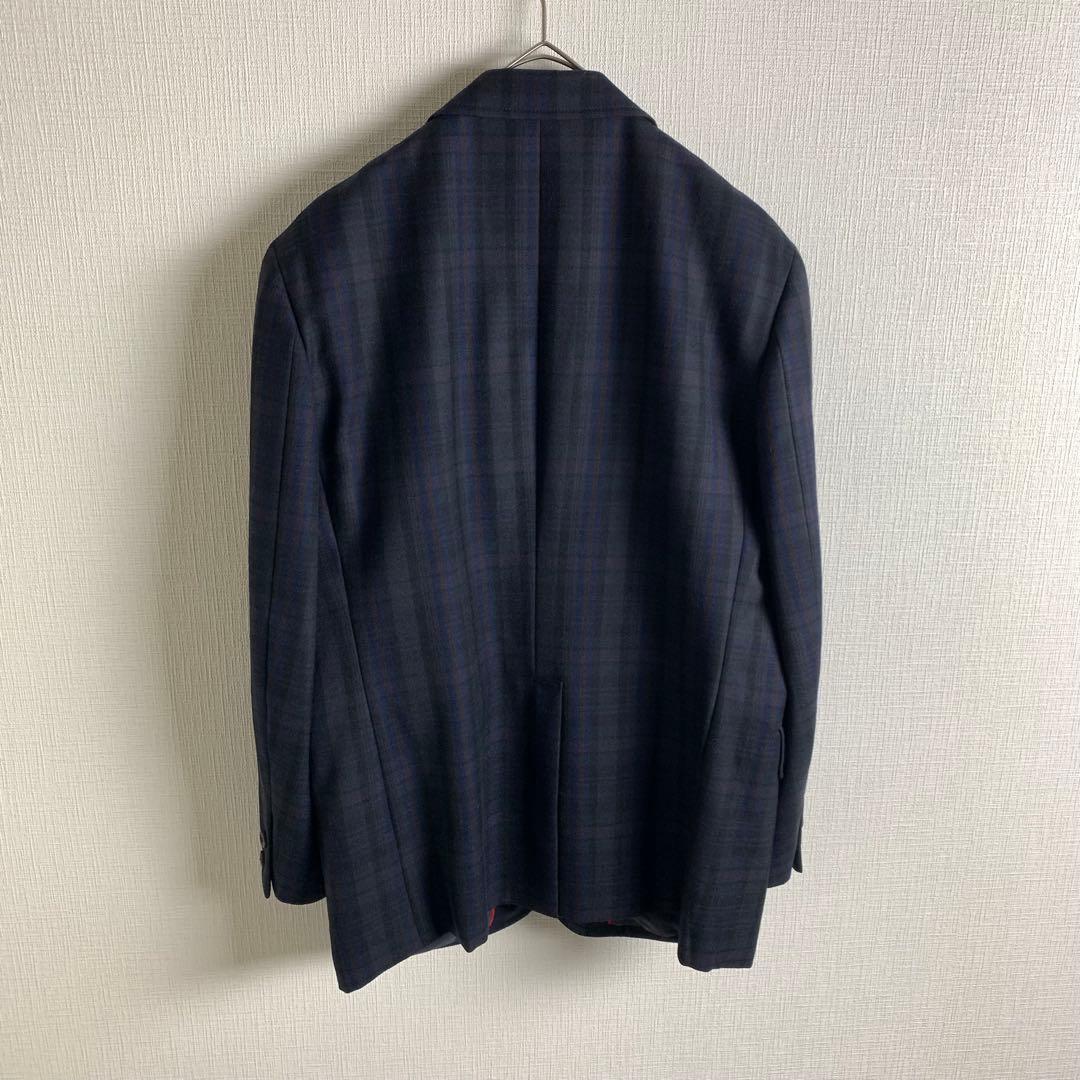 テーラードジャケット　マイクロウインドウペン　ダークカラー　J.PRESS　美品