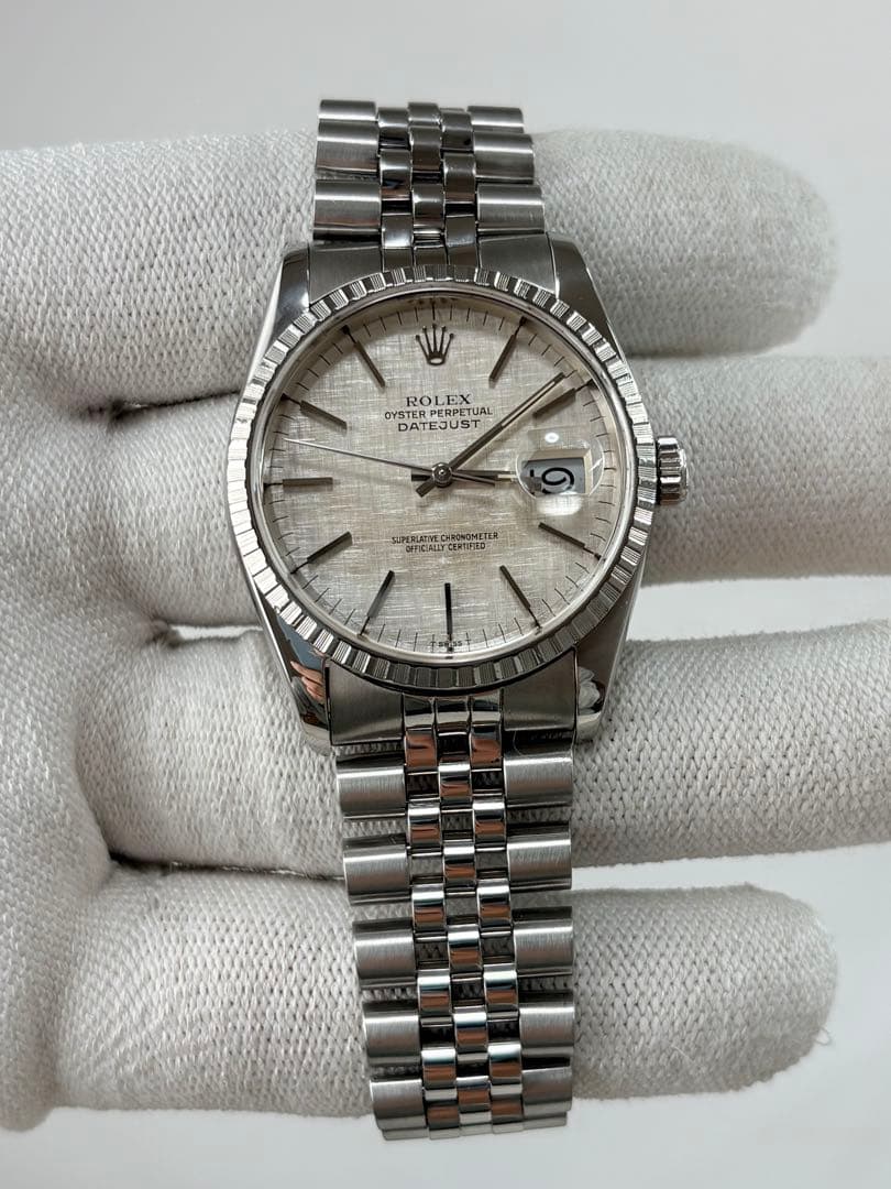 美品ROLEX Ref.16220ロレックス デイトジャスト OH済 稼働極上