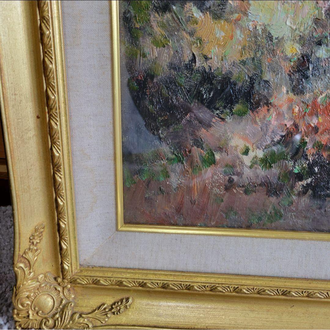 風景画　M.Ryuji　F30号　絵のみ