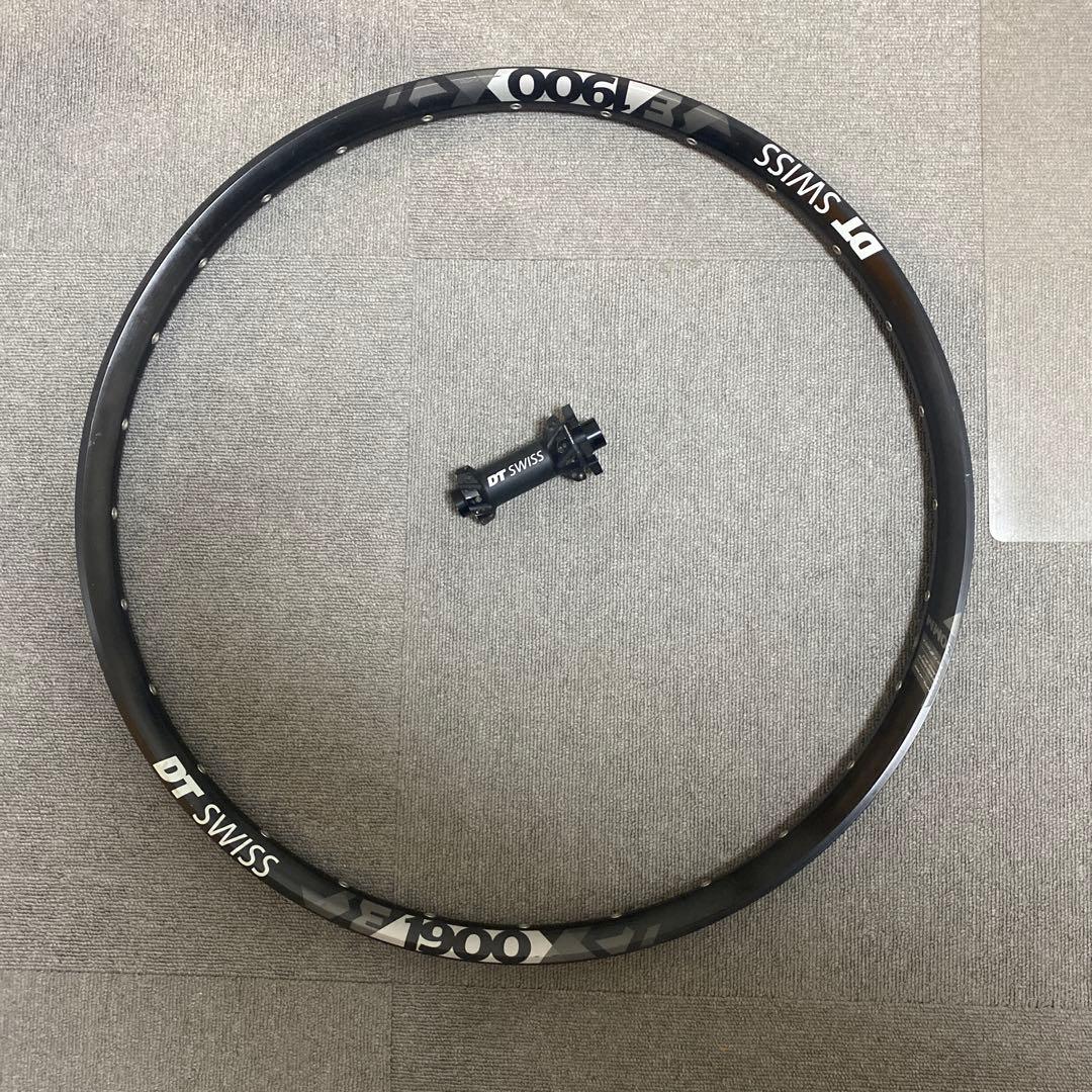 DT SWISS 1900 リムとフロントハブセット