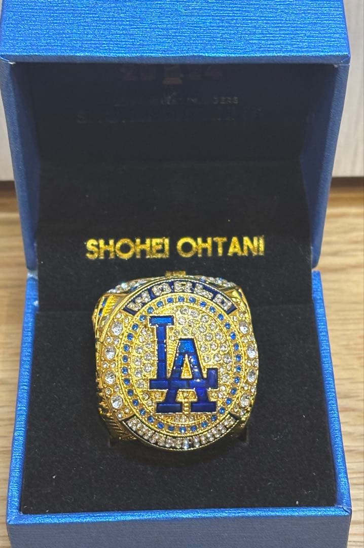 ⭐️非売品リング 特別構成セット⭐️ 大谷翔平 2024WS制覇 記念リング3種類