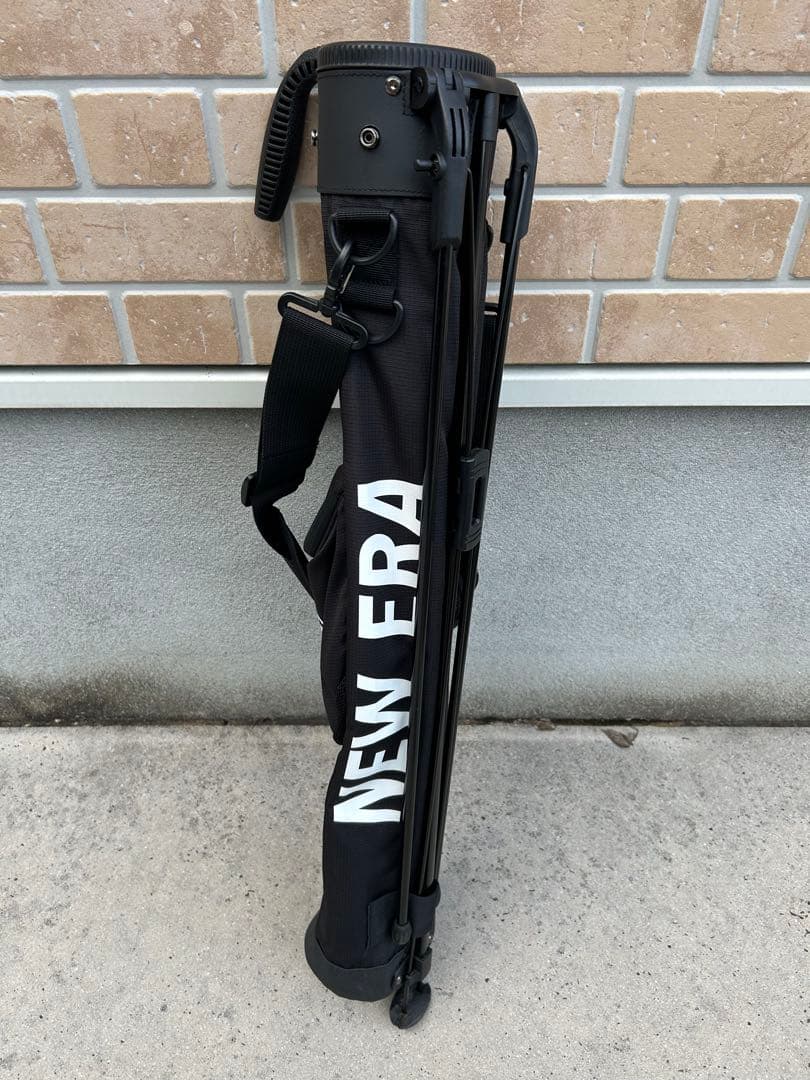 NEW ERA ブラック セルフキャディバッグ