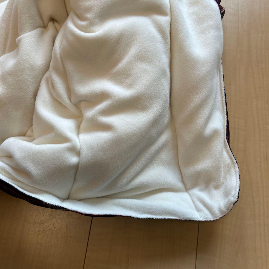 MONCLER チェック　ダウン　コート本物　おくるみ　モンクレール　ジャンパー