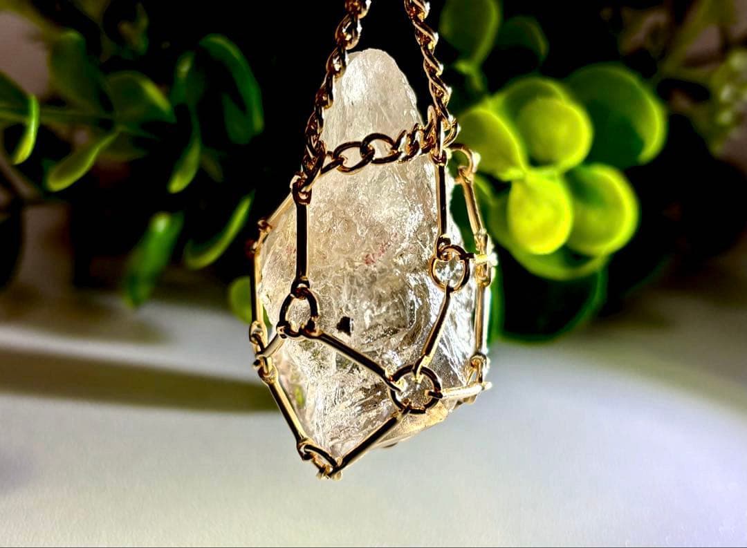 ちくわ　幻の初期採掘エスピリット産　ピンクファイアークォーツ　〜幻神一天〜