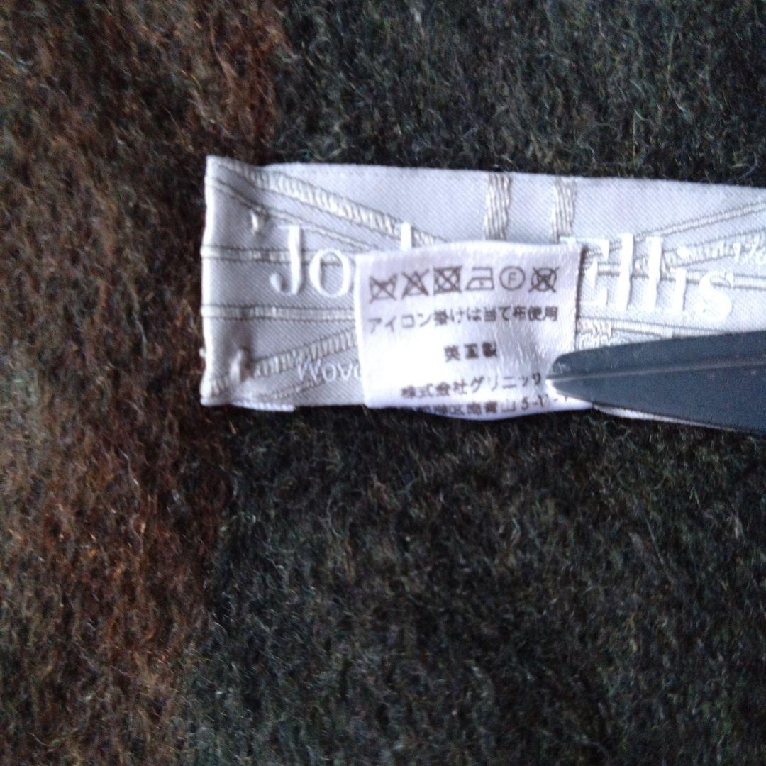 未使用タグ付✨ジョシュアエリス　　カシミヤ100% 大判ストール