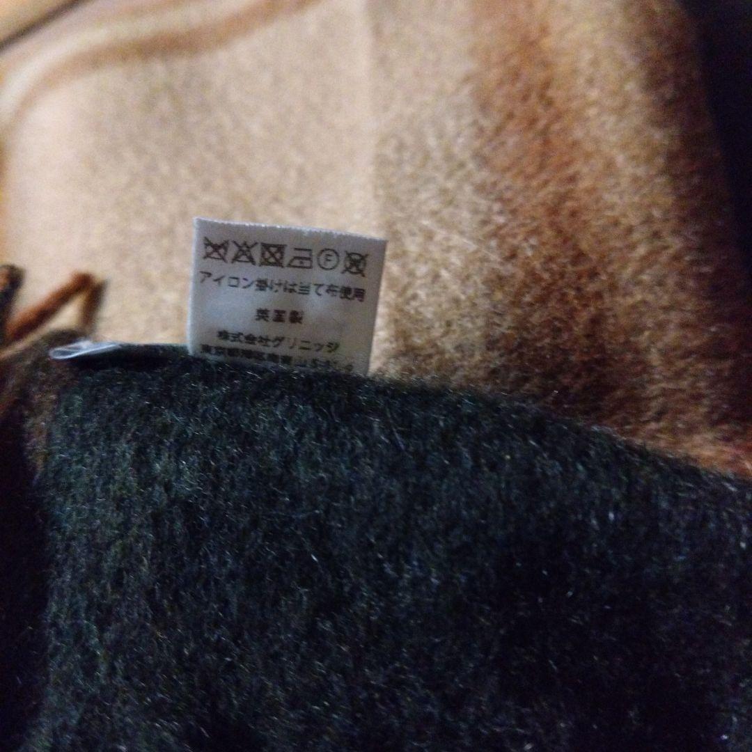 未使用タグ付✨ジョシュアエリス　　カシミヤ100% 大判ストール